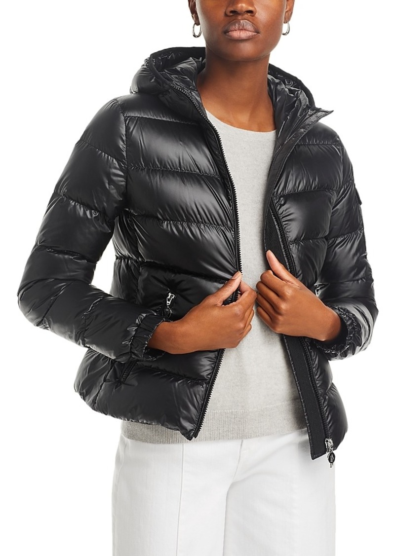 Moncler Gles Hooded Down Puffer Jacket