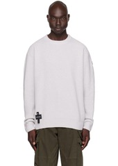 Moncler Gray Crewneck Sweater