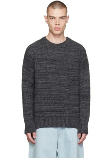 Moncler Gray Girocollo Sweater