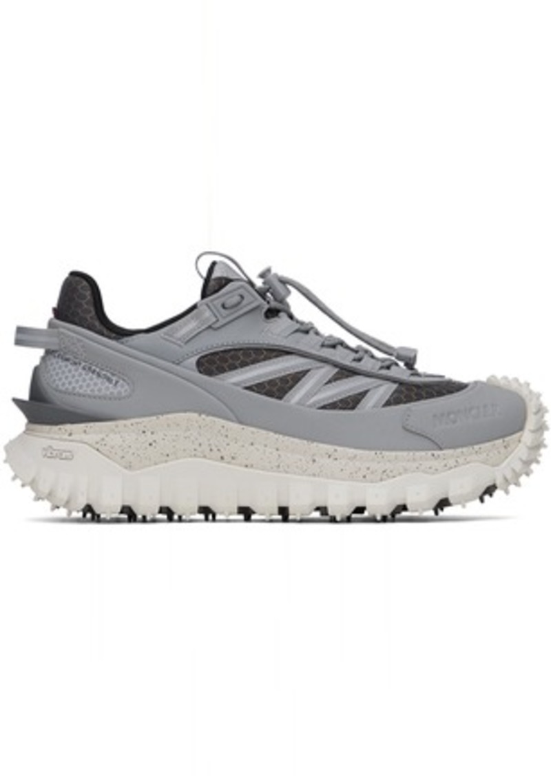 Moncler Gray Trailgrip Sneakers