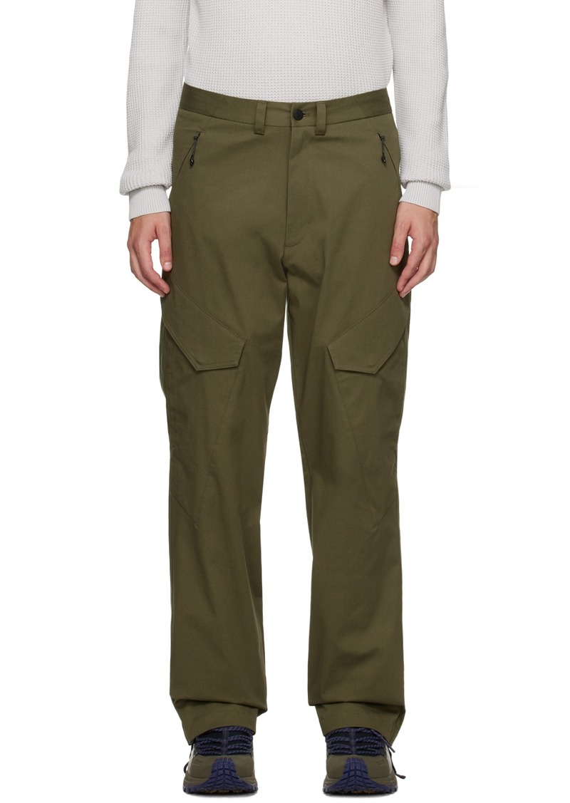 Moncler Green Patch Cargo Pants