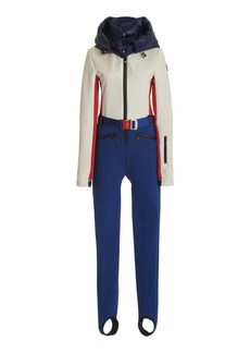 Moncler Grenoble - All In One Down Ski Suit - Blue - XS - Moda Operandi