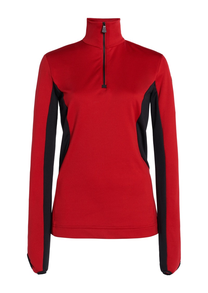 Moncler Grenoble - Base Layer Ski Top - Red - L - Moda Operandi