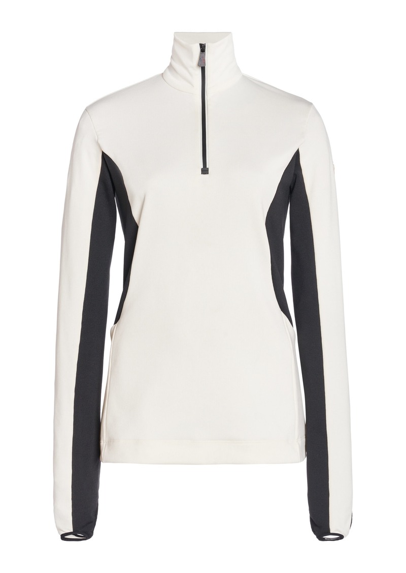 Moncler Grenoble - Base Layer Ski Top - White - L - Moda Operandi