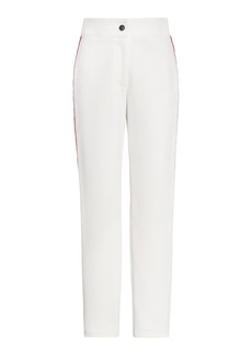 Moncler Grenoble - Embroidered Ski Pants - White - IT 40 - Moda Operandi