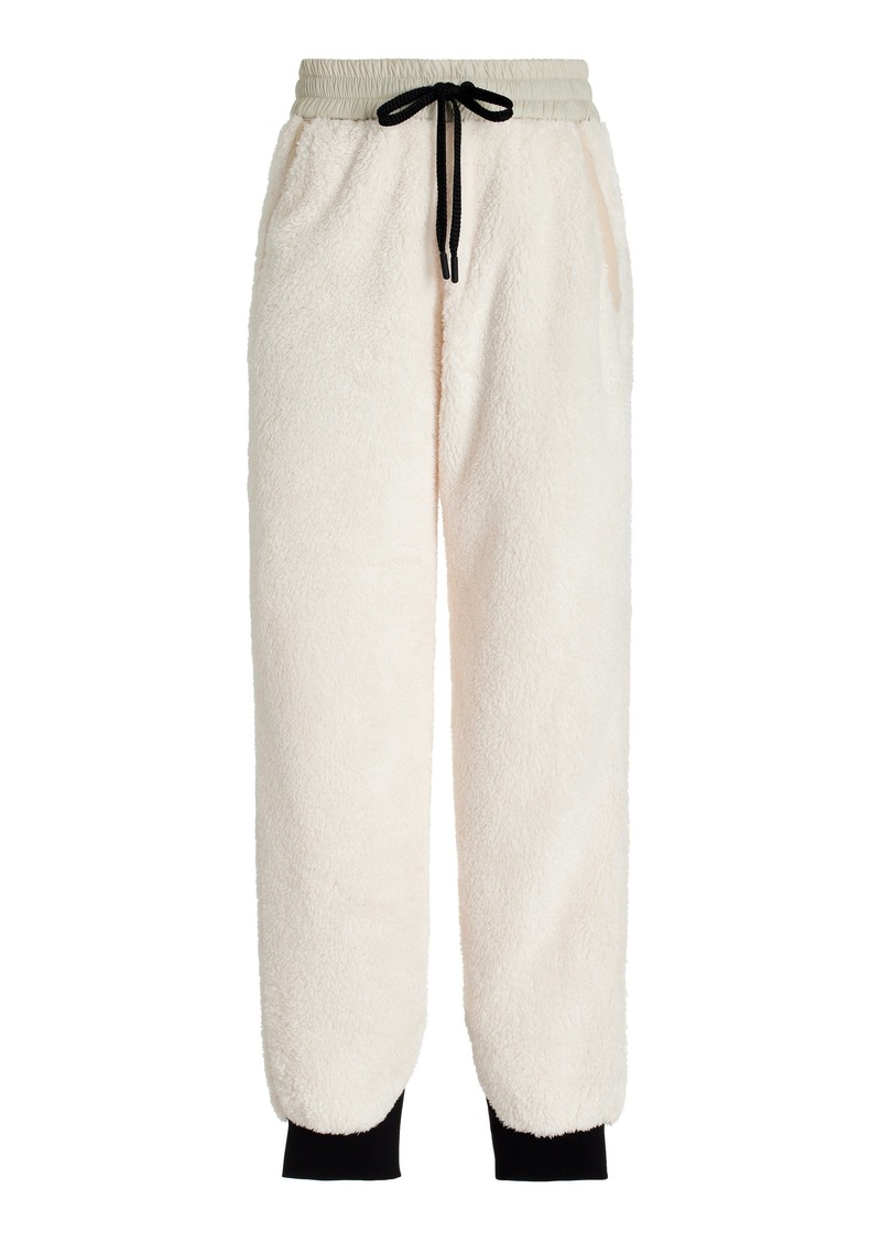 Moncler Grenoble - Fleece Sweatpants - White - M - Moda Operandi