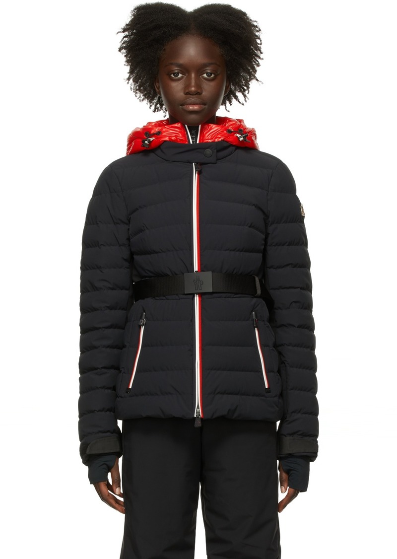 Moncler Grenoble Black Down Bruche Puffer Jacket