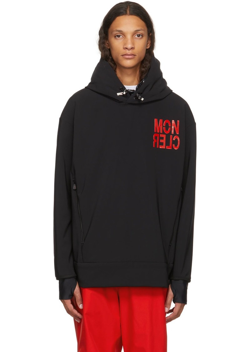 Moncler Grenoble Black Hoodie Sweater