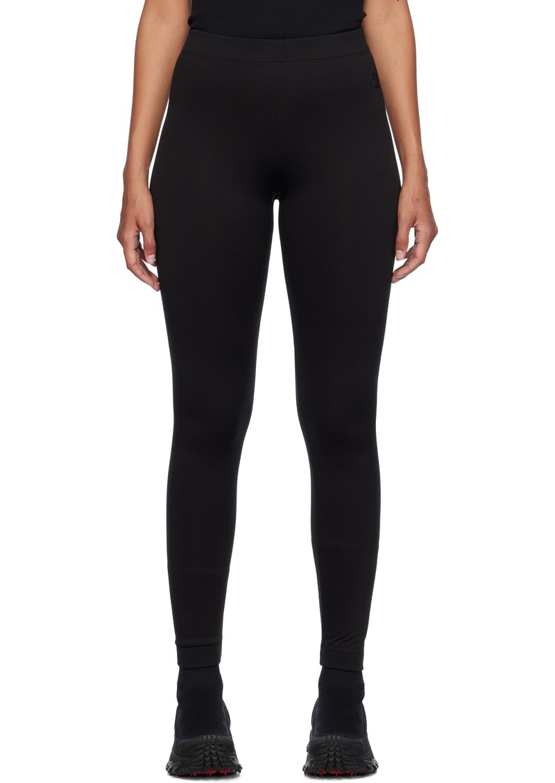 Moncler Grenoble Black Lightweight Sport Leggings