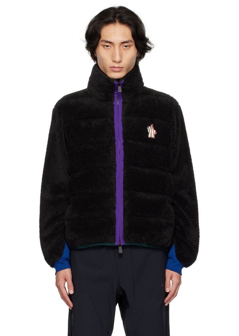 Moncler Grenoble Black Quilted Reversible Down Jacket