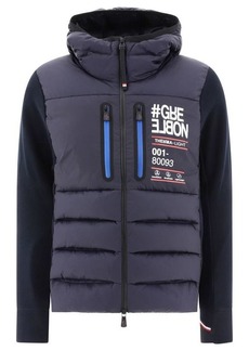 MONCLER GRENOBLE Down jacket with fleece inserts