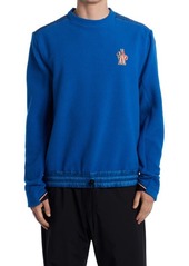Moncler Grenoble Fleece Sweatshirt in Royal Blue at Nordstrom