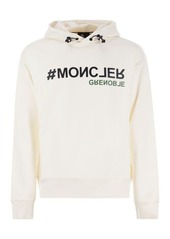 MONCLER GRENOBLE Logo-printed hoodie