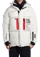 Moncler Grenoble Monteleger Down Puffer Jacket in White at Nordstrom