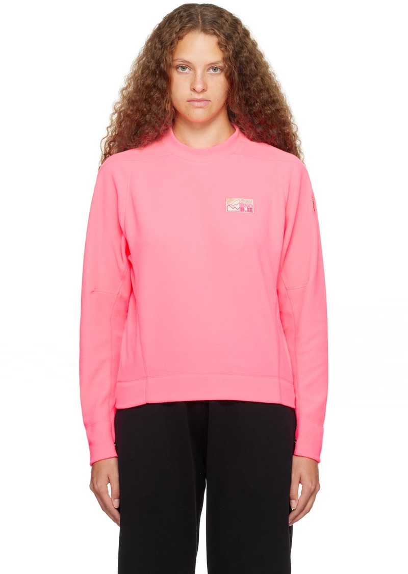 Moncler Grenoble Pink Mountain Sweatshirt