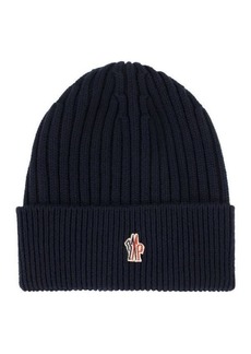 MONCLER GRENOBLE Ribbed wool cap