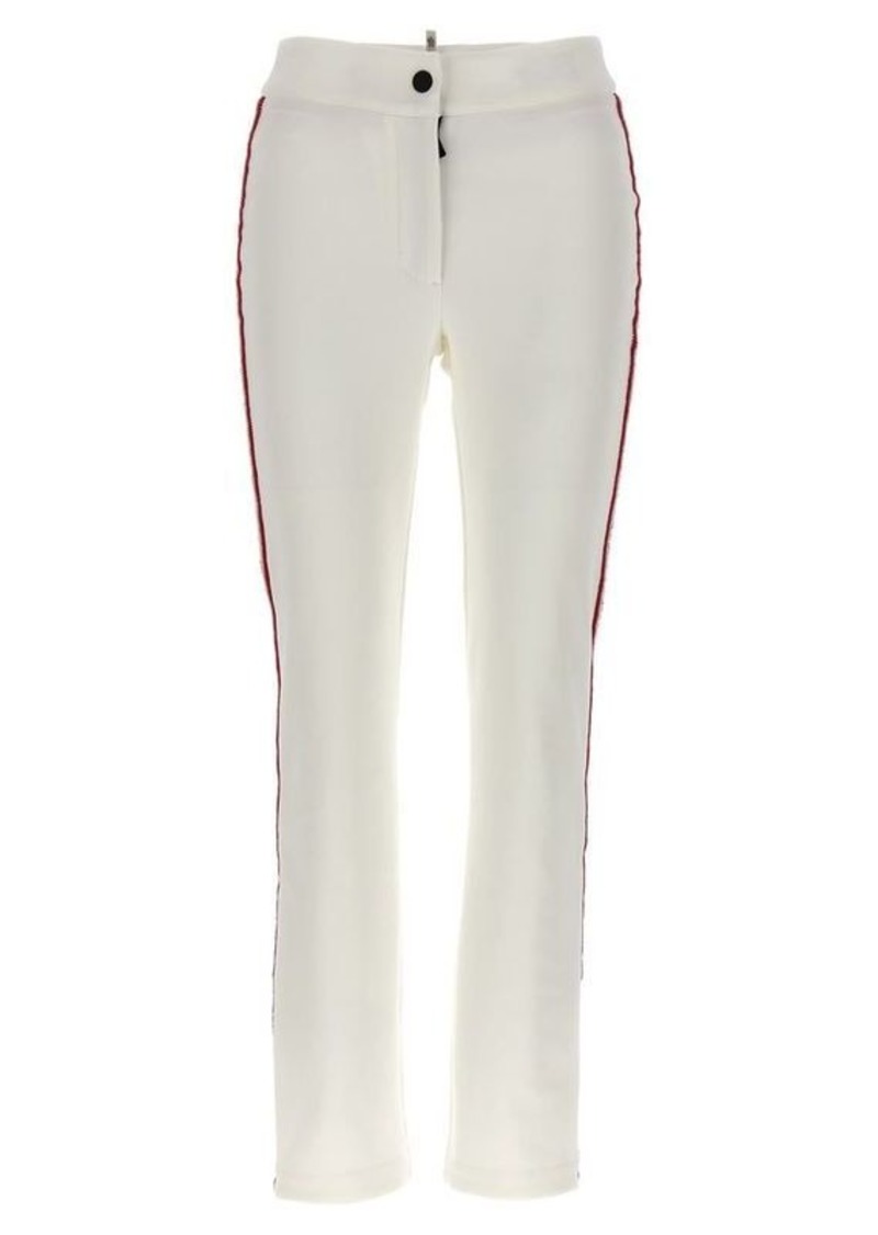 MONCLER GRENOBLE Side embroidery pants