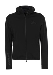 MONCLER GRENOBLE Technical hooded and zipped sweatshirt
