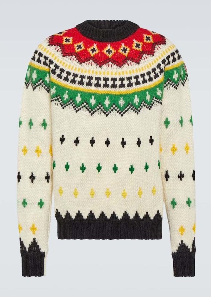 Moncler Grenoble Wool-blend sweater