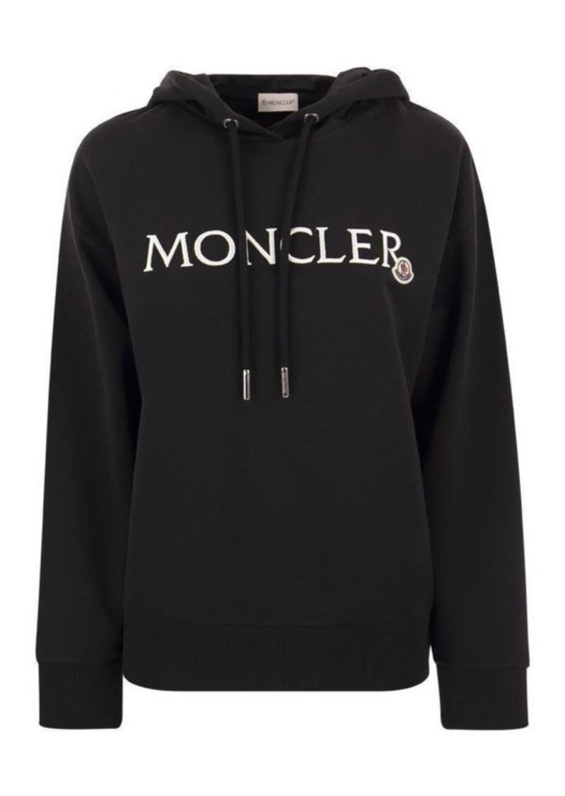 MONCLER Hoodie with logo