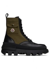 Moncler Khaki Konture Pocket Boots