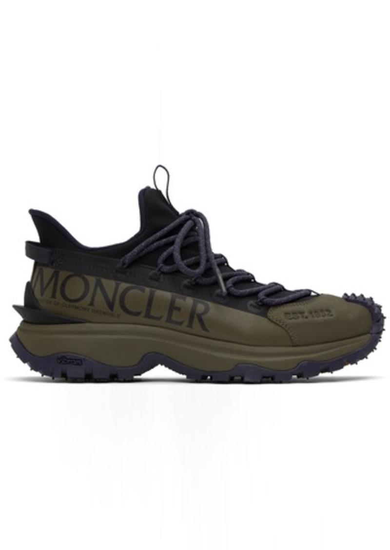 Moncler Khaki Trailgrip Lite 2 Sneakers