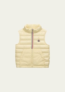 Moncler Kid's Apatou Quilted Down Vest  Size 4-6