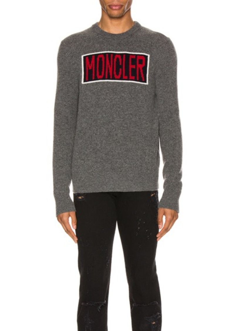 moncler crew neck sweater