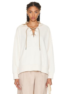 Moncler Laced Up Hoodie