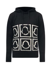 Moncler Logo-jacquard wool-blend sweater