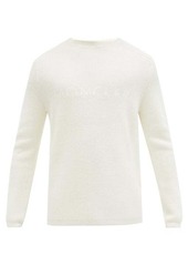 Moncler Logo-jacquard wool-blend sweater
