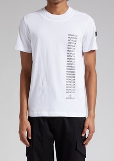 Moncler Logo Short Sleeve Cotton Graphic T-Shirt