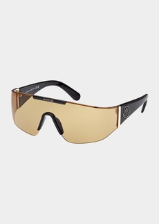 Moncler Men's Ombrate Rimless Shield Sunglasses