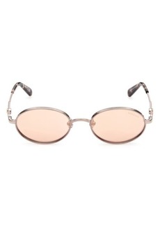 Moncler Lunettes Tatou 55mm Oval Sunglasses