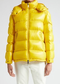 Moncler Maire Hooded Short Down Puffer Jacket