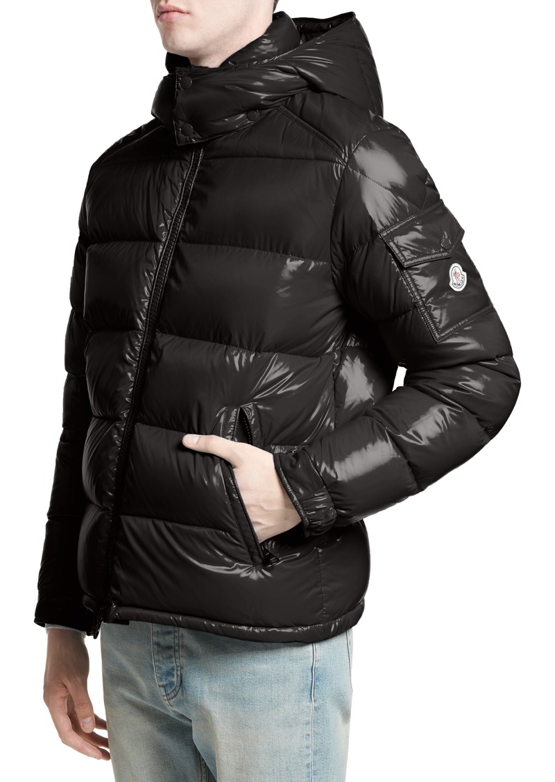 Moncler Moncler Maya Lacquered Down Jacket | Outerwear