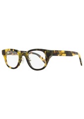 Moncler Men's Alternative Fit Eyeglasses ML5157D 055 Olive Havana 46mm