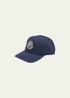 Moncler Men's Archivio Boxing Logo Baseball Hat