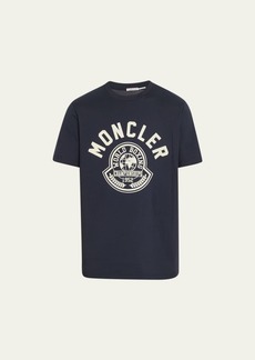 Moncler Men's Archivio Jersey Crest Boxing Logo T-Shirt