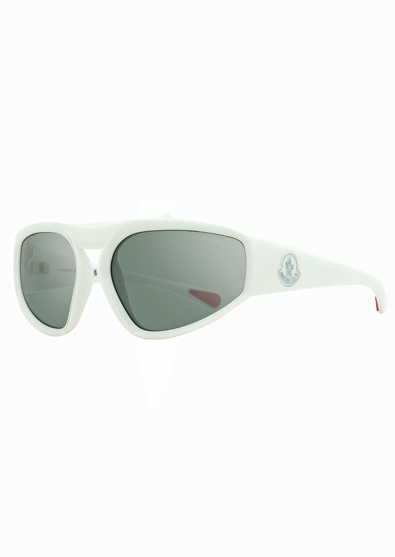 Moncler Men's Pentagra Sunglasses ML0248 21C White 62mm