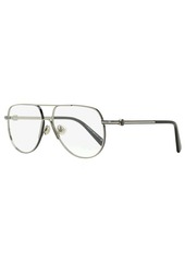 Moncler Men's Pilot Eyeglasses ML5202 014 Ruthenium/Black 56mm