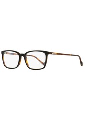 Moncler Men's Rectangular Eyeglasses ML5094D 005 Black/Havana 55mm