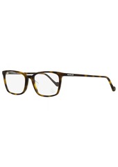 Moncler Men's Rectangular Eyeglasses ML5094D 052 Havana 55mm
