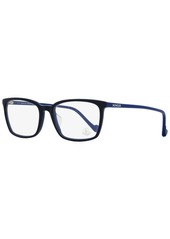 Moncler Men's Rectangular Eyeglasses ML5094D 092 Black/Blue 55mm