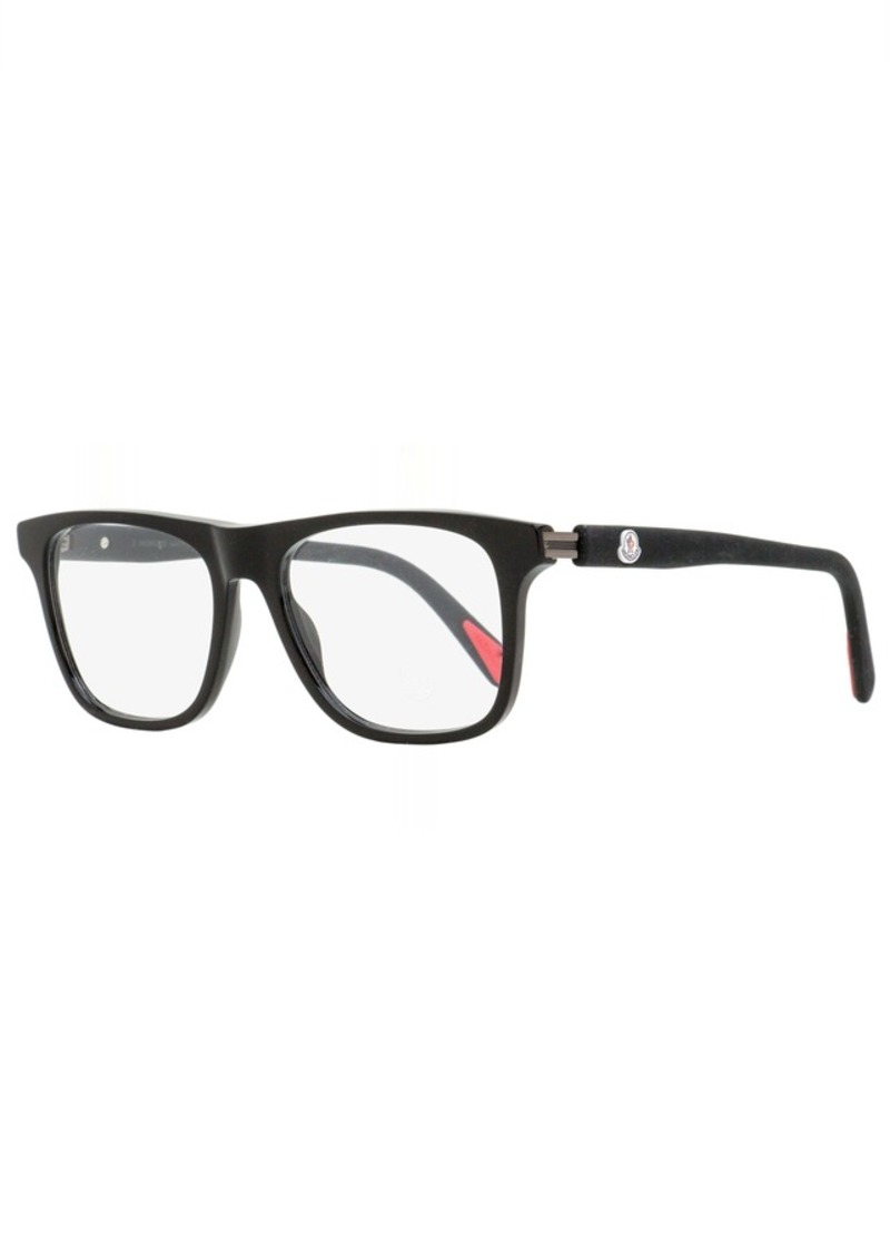 Moncler Men's Rectangular Eyeglasses ML5161 001 Black 54mm