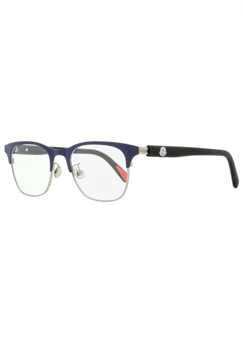 Moncler Men's Rectangular Eyeglasses ML5193H 090 Blue /Black 51mm