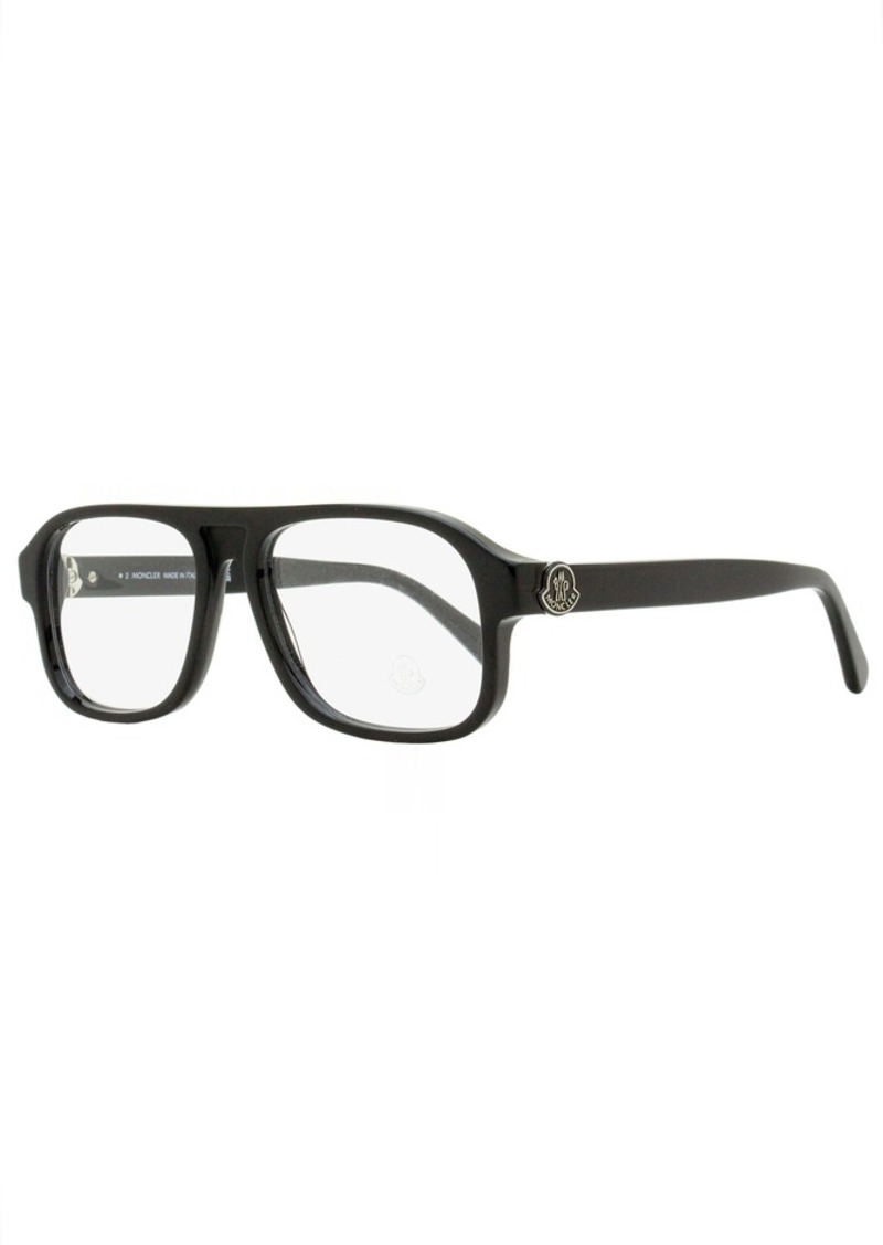 Moncler Men's Rectangular Eyeglasses ML5198 001 Black 54mm