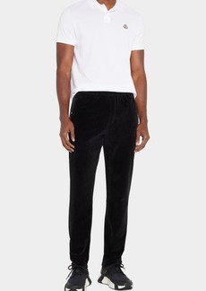 Moncler Men's Solid Sweatpants w/ Contrast Drawstring