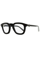 Moncler Men's Thick Rimmed Eyeglasses ML5195 001 Black/White 48mm