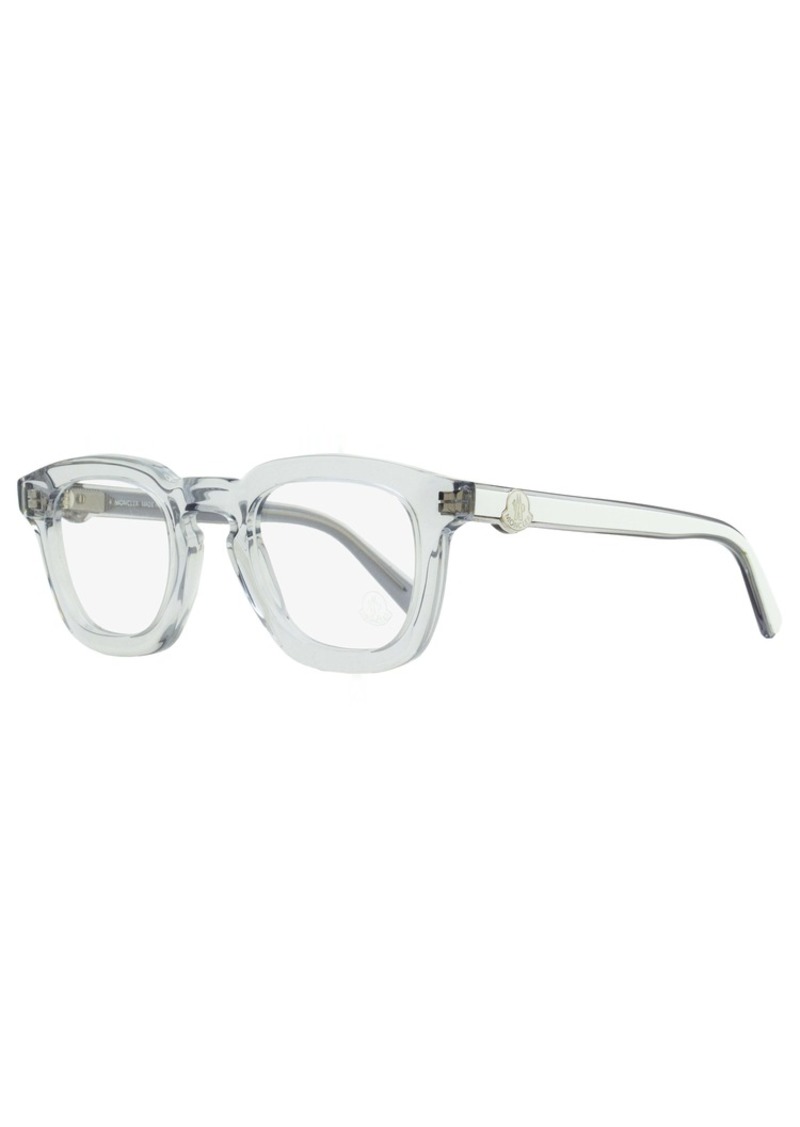 Moncler Men's Thick Rimmed Eyeglasses ML5195 020 Transparent/White 48mm